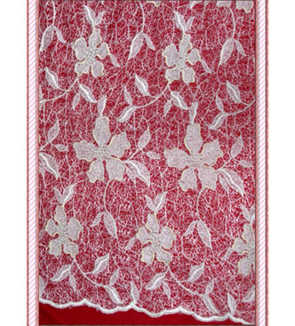 lace fabric060091-IV-L